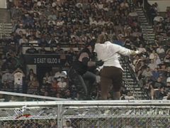 The Undertaker throws Mankind !
